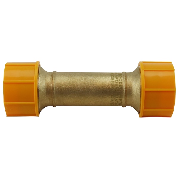 3/4 In. Brass Push-To-Connect EZ-Slip Repair Coupling